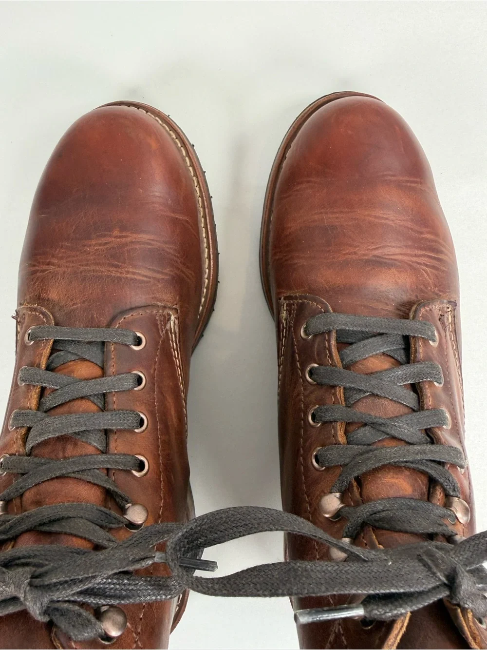 Men's Wolverine 1000-Mile Boots Horween Leather Size 9.5 D W40049 Made In USA